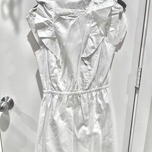 J. Crew Factory Casual Flutter Sleeve Dress